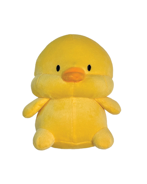 Chick Marshmallow Squisher Squeaky Plush Dog Toy