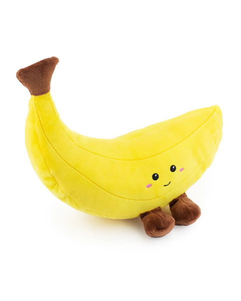 20" Jumbo Banana with Squeaker & Crinkle Dog Toy