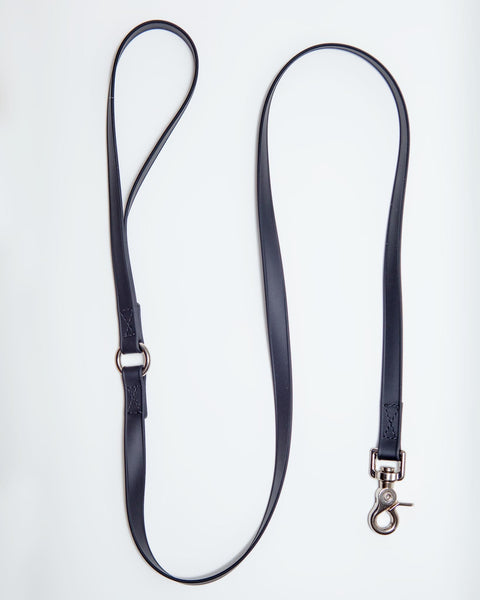 A Walk in the Park Dog Leash in Black (Made in the USA)