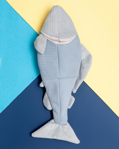 2-IN-1 Burrow + Snuggle Trout Fish Dog Toy